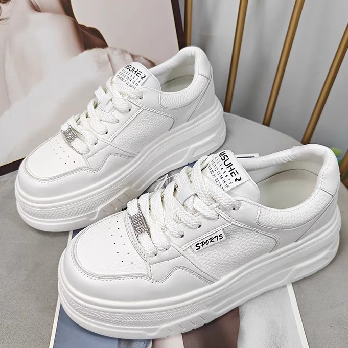 《新疆包邮》女鞋小白鞋松糕鞋801