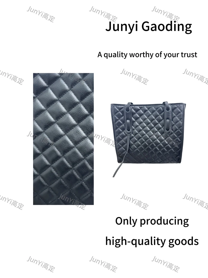 JUNYI -高定轻奢百搭手提包斜挎单肩包    S-004黑色