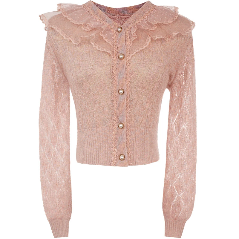 【蜜思仝】FEXATA开衫针织外套上衣