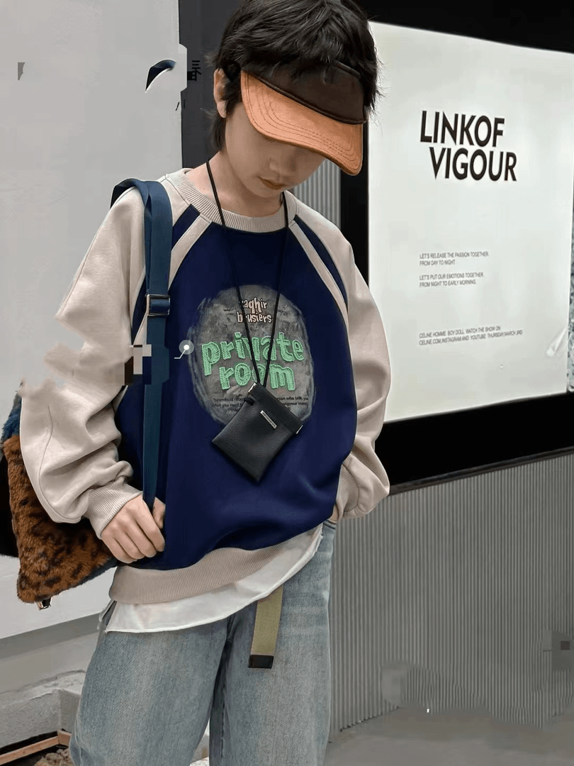 现货  2024春季休闲儿童女童新款卫衣6765