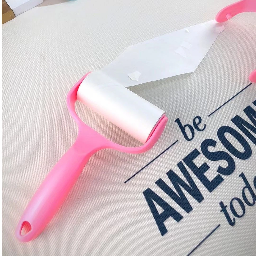 滚筒可撕式粘毛器家用滚刷替换纸粘毛器z