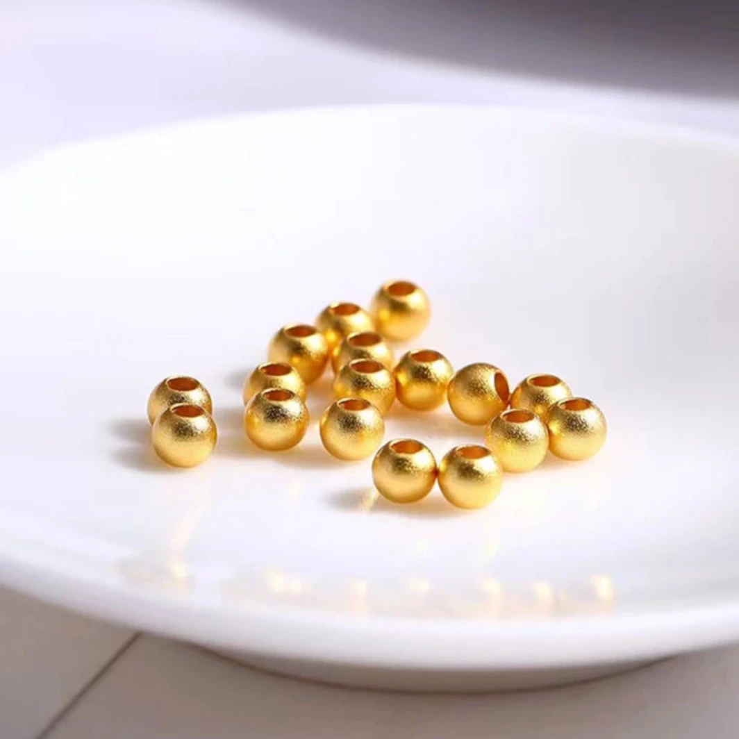 铜合金手链 铜合金手链金色串珠定制/邮费/磨砂主播制定专拍链接