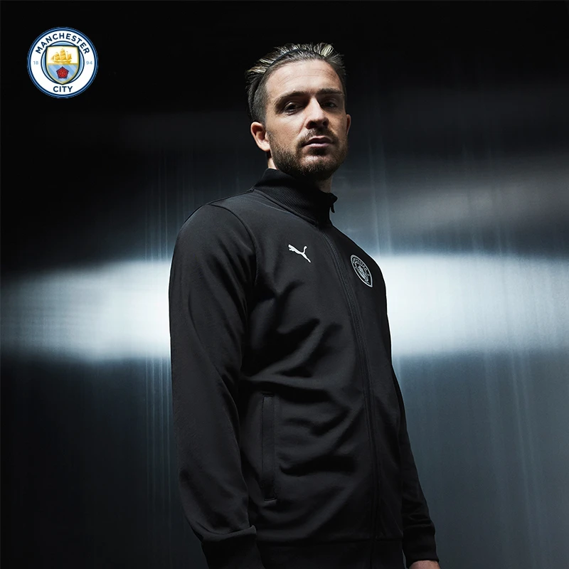 曼城2024新款中国新年CNY龙年限定外套夹克休闲运动服长袖立领