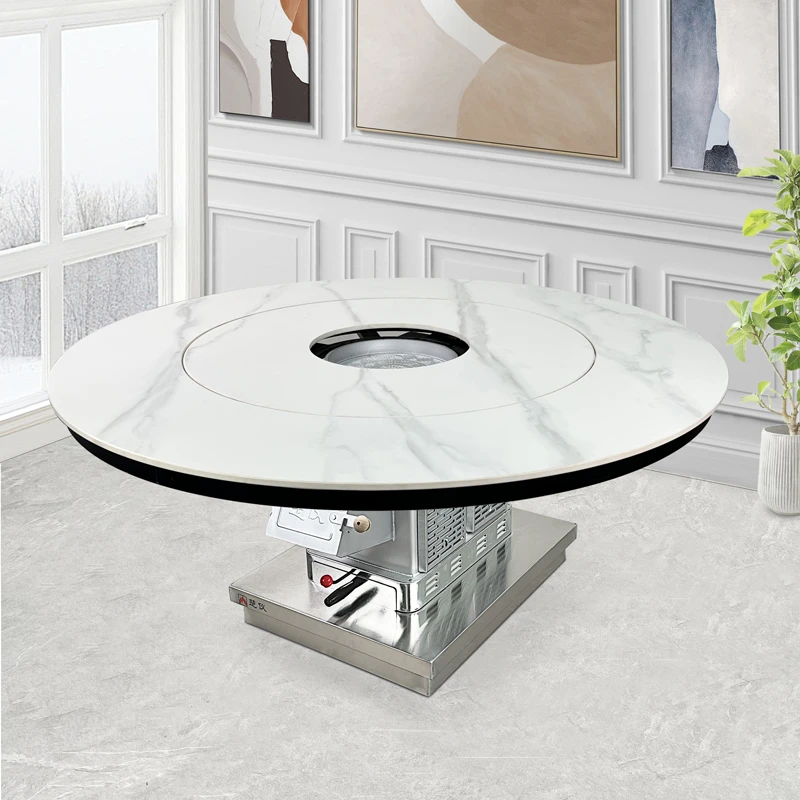 chuyi/楚仪农村烤火炉无烟室内取暖炉不锈钢底座柴烧木柴气化炉