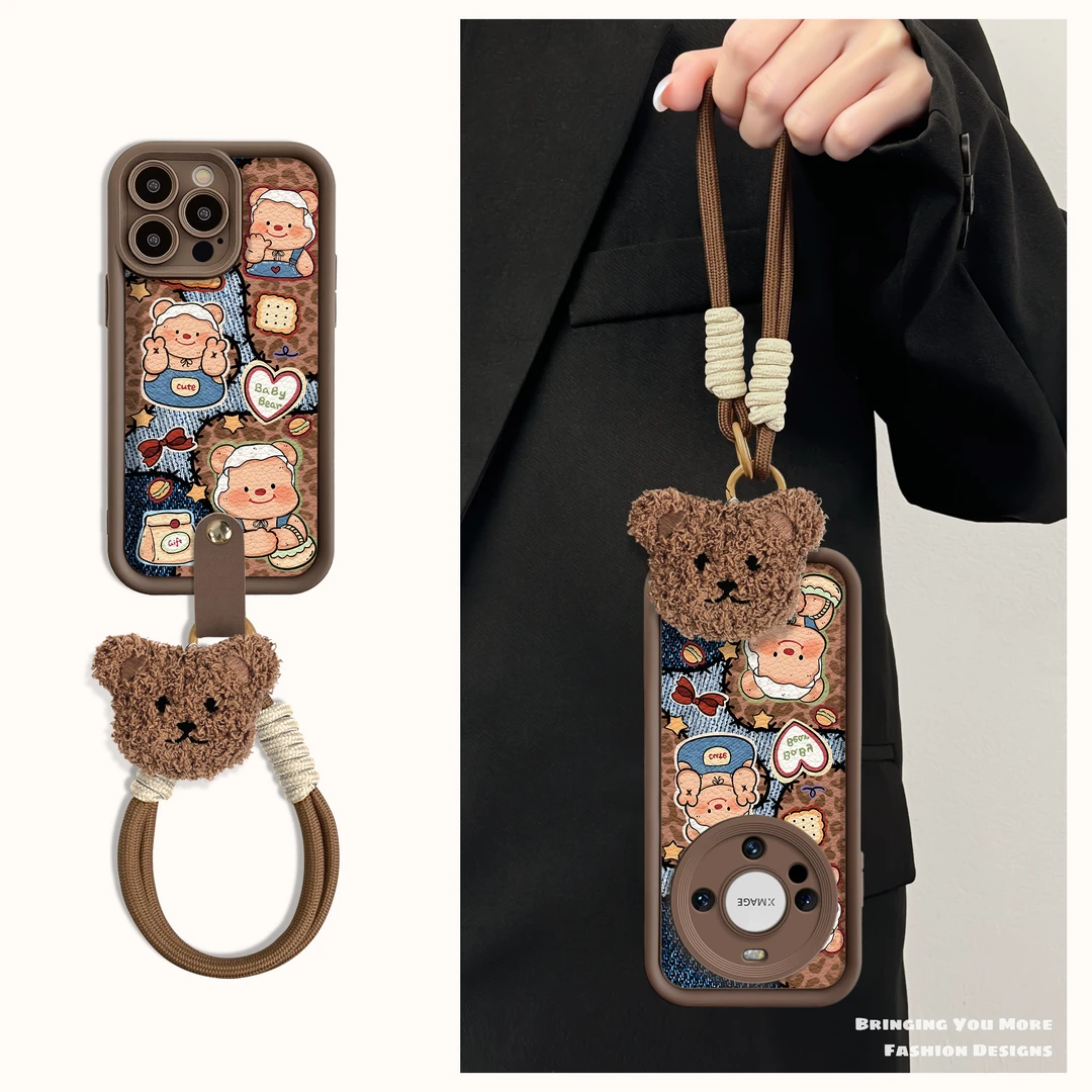 适用于苹果16华为OPPO小米VIVO高颜值简约皮纹LJ阶梯手机壳AA0235