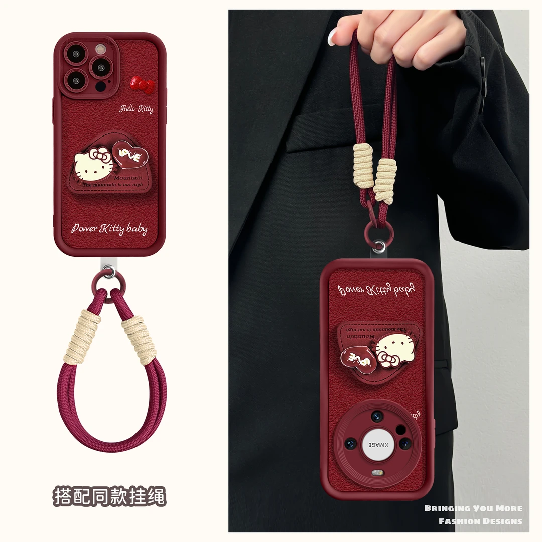 适用于苹果16华为OPPO小米VIVO高颜值潮流皮纹LJ阶梯手机壳AA0340