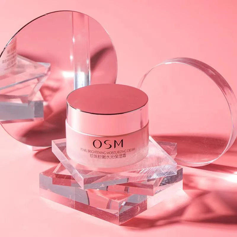 OSM/欧诗漫正品欧诗漫珍珠粉嫩水光保湿霜女润滑清爽透亮补水多效
