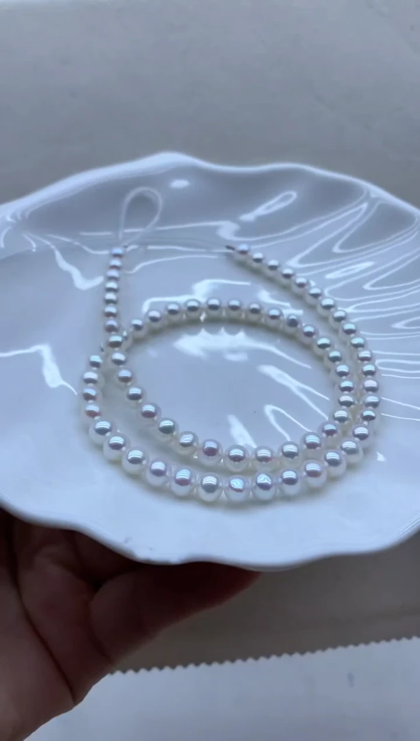 【闪购商品】淡水珍珠颈饰未镶嵌淡水珍珠项链
