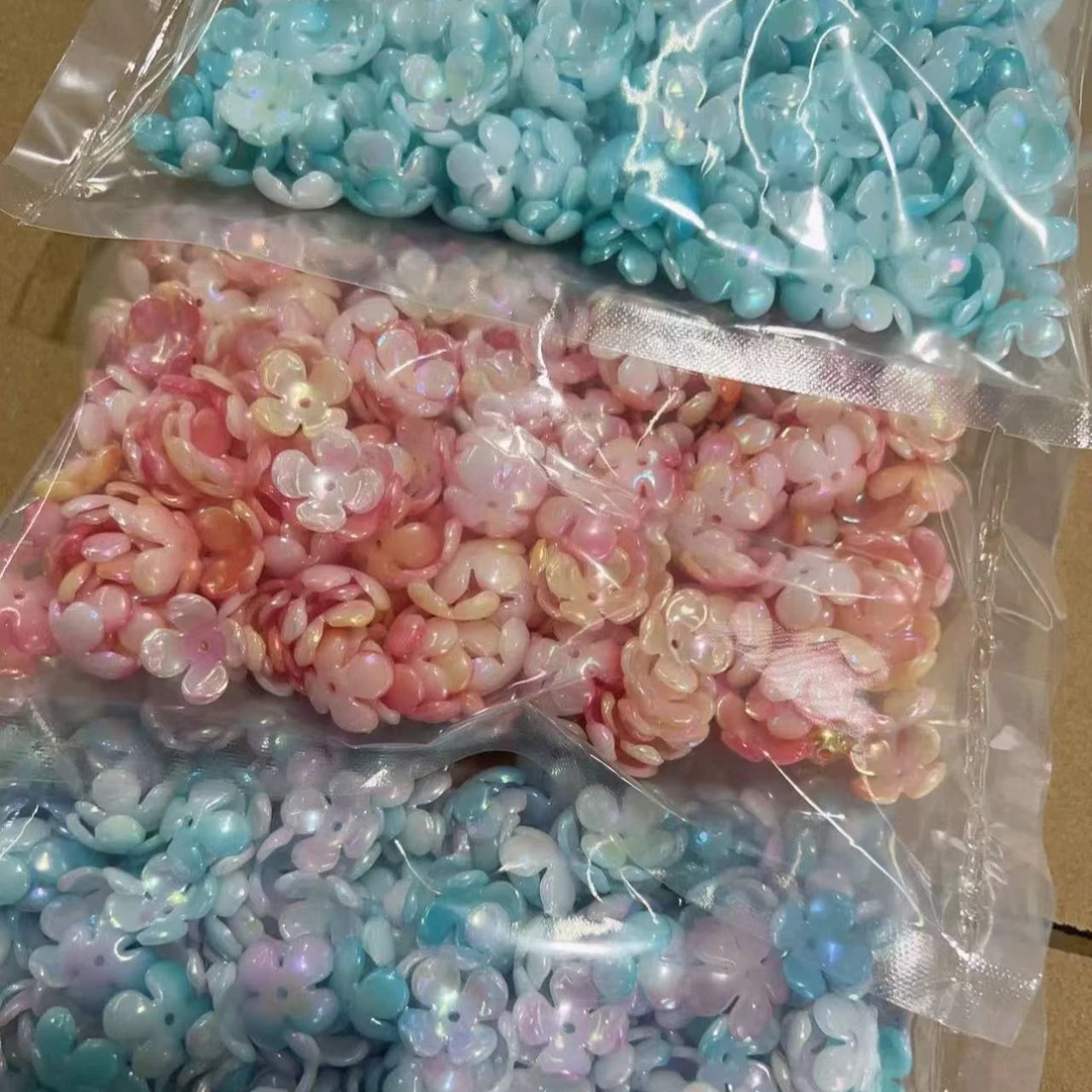 【炸福利】 电镀花瓣  小4瓣 DIY材料
