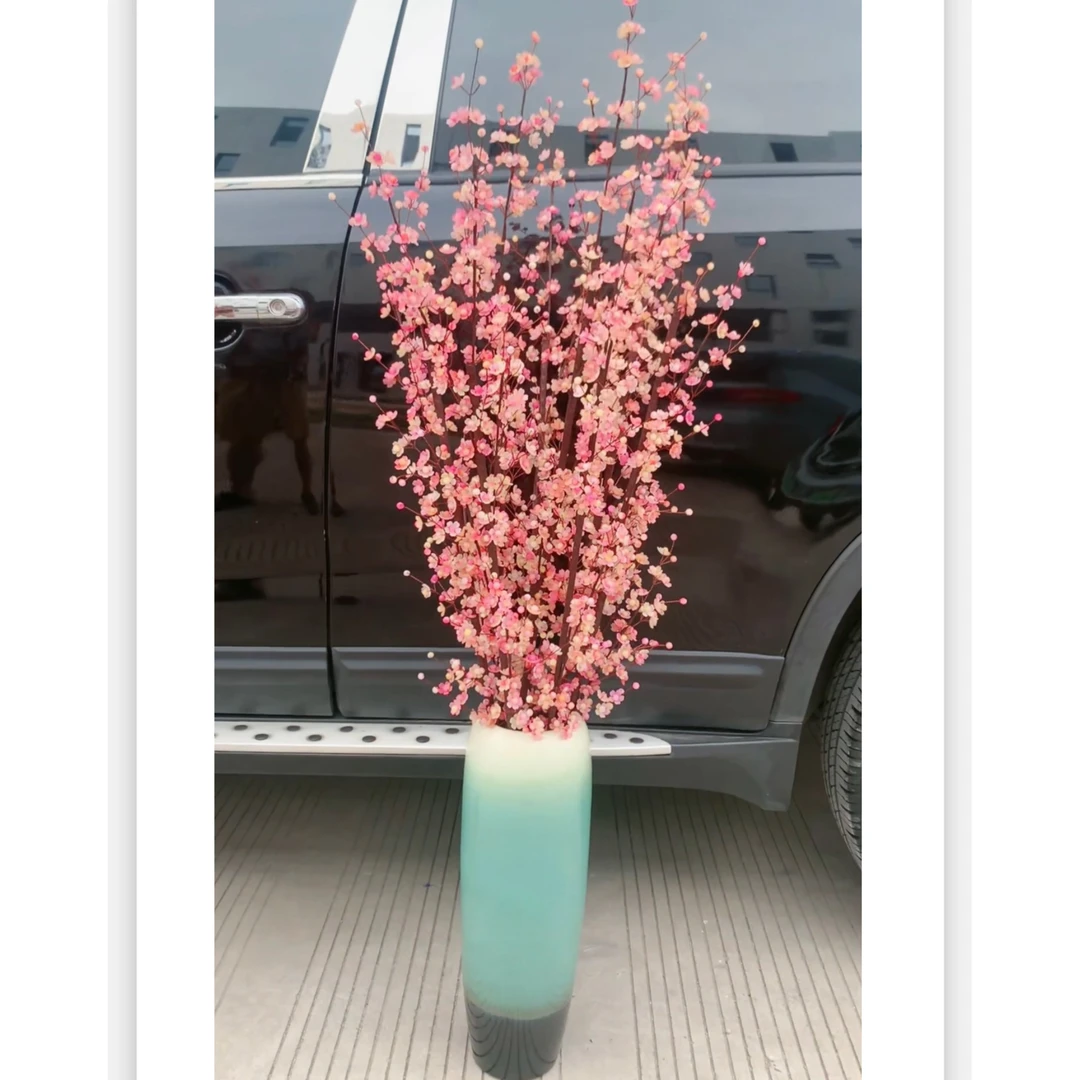 10大支落地款浪漫樱花   手工DIY（没有长花杆）