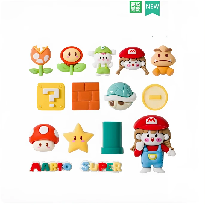 洞洞鞋配饰鞋扣diy卡通时尚百搭超级玛丽马里奥网红配件卡扣cross
