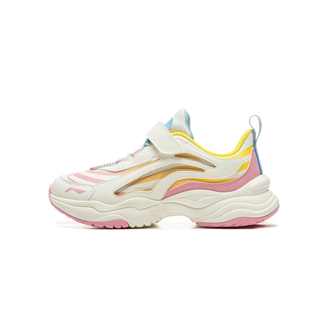 【D】李宁儿童男女大童大极光魔术贴鞋运动鞋YKCU206