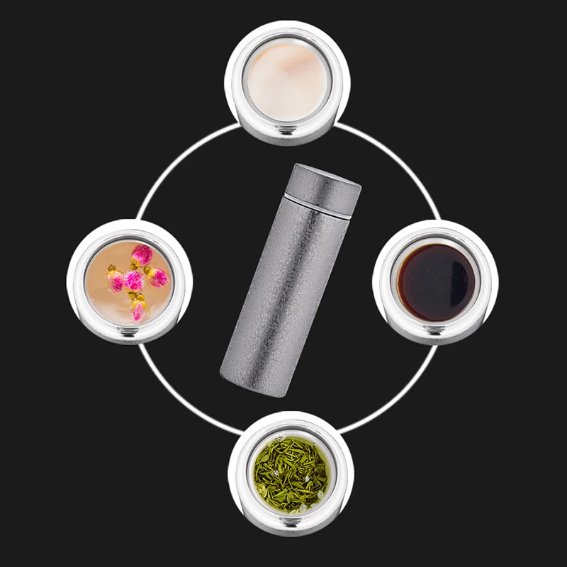 【品牌孤品简陋】纯钛便捷商务户外钛杯便携式双层