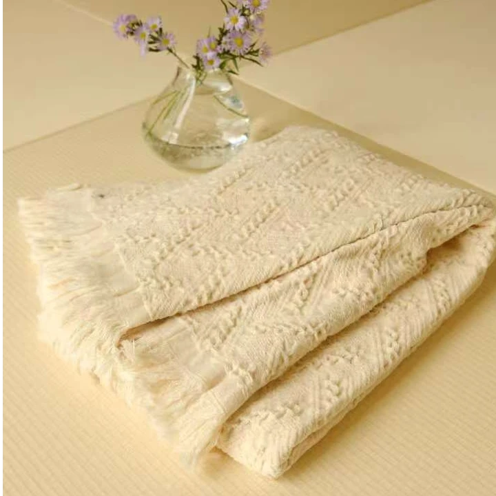 花间事定制款纯棉毛毯170cm*135cm