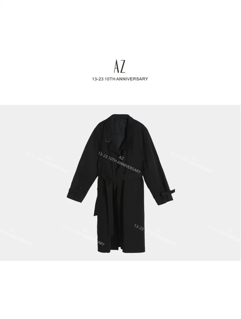 【特价青苍】Az LongQuan - 巴黎街拍风衣外套 CSL213F