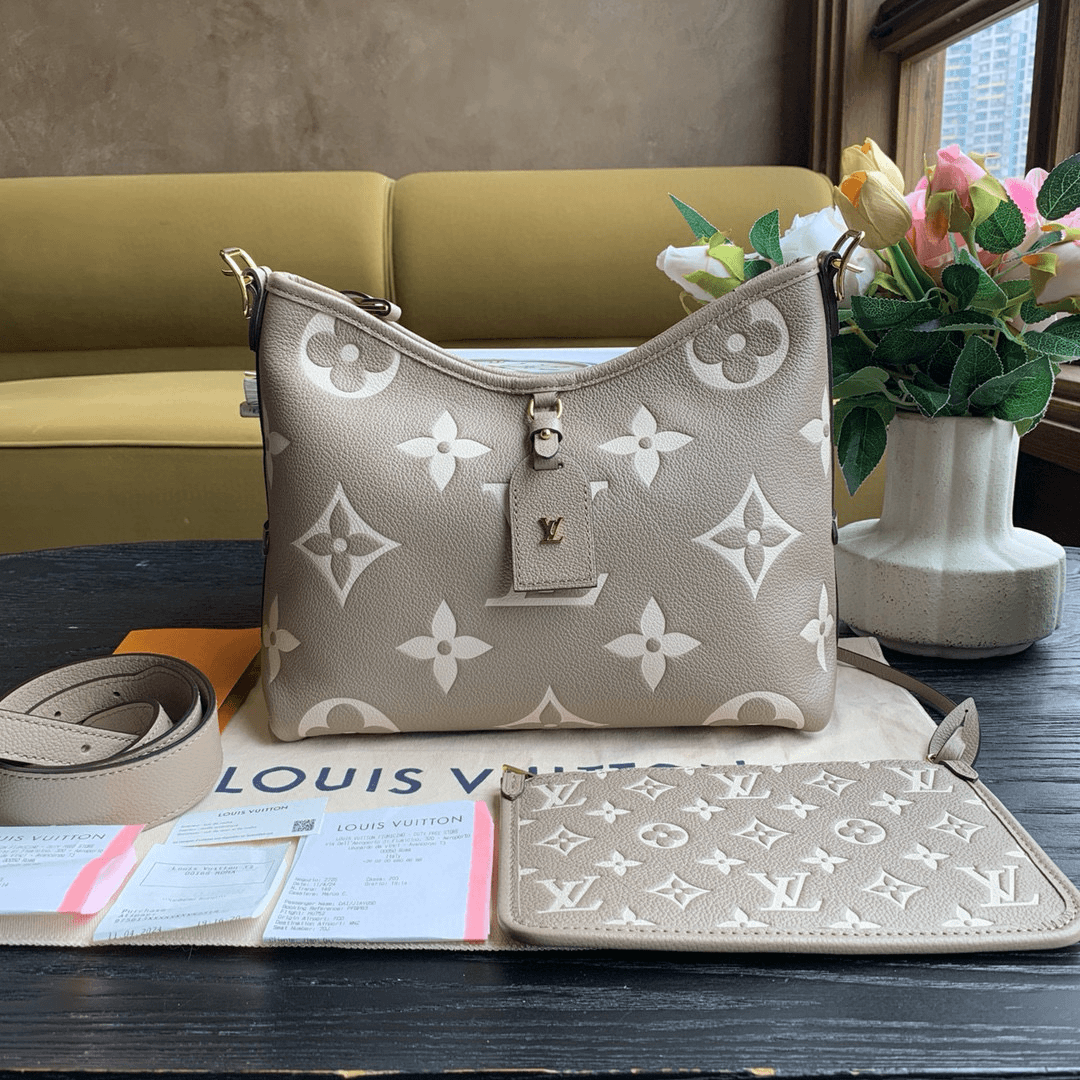 99新 LouisVuitton/路易威登 /Carryall 大象灰 小号 闲置 /19430