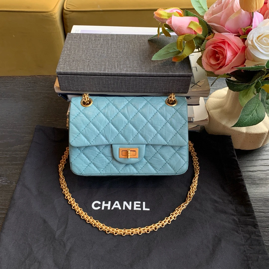 95新 Chanel/香奈儿 /2.55大mini 金扣  卡29开/SP19407