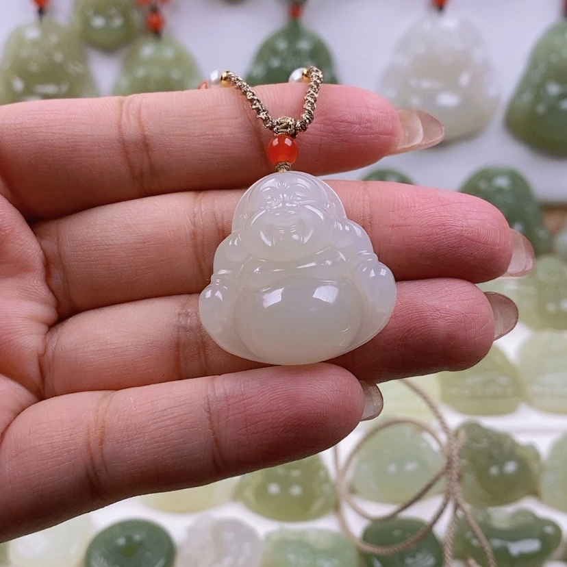 【闪购商品】和田玉颈饰未镶嵌可*