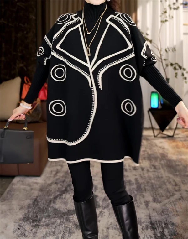 加厚保暖【优雅美人】春夏必备时尚上档次洋气高档毛衣上衣-5519#