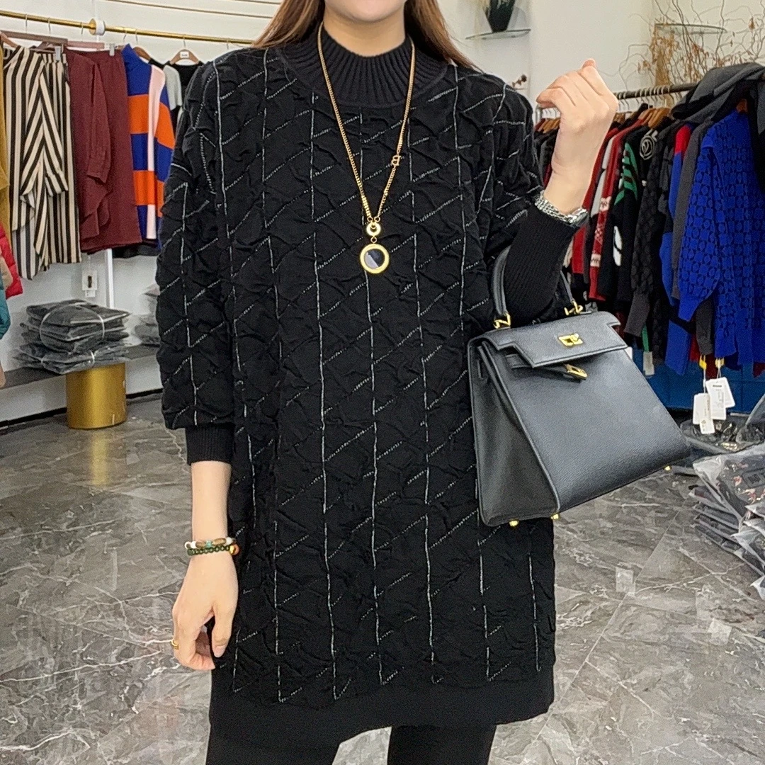 加厚保暖【圆舞曲】春夏必备时尚上档次洋气高档毛衣上衣-6659#