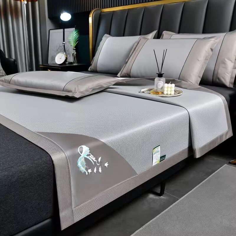 【高品质】凉席冰藤席夏季冰丝凉席加厚藤席夏天学生宿舍寝室专用席