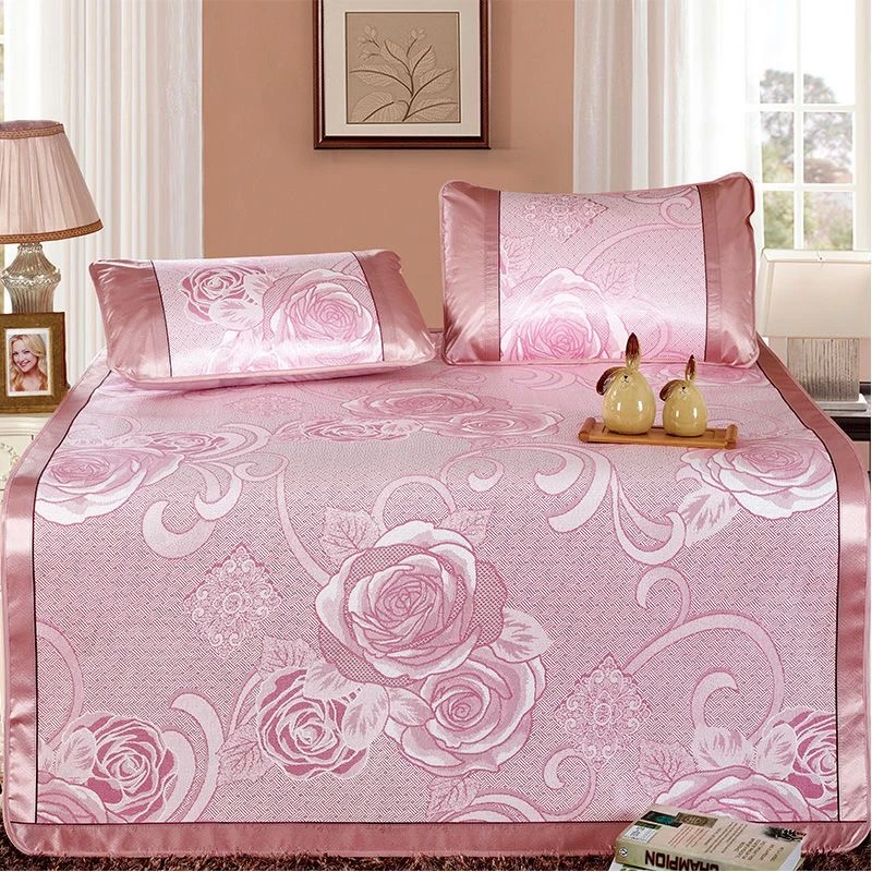 【夏季爆款】凉席冰丝凉席家用1.8m冰丝席子1.5m学生宿舍冰丝席0.9m