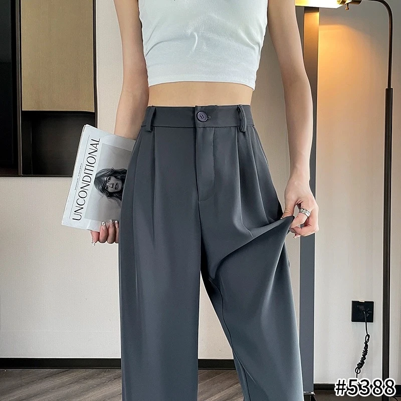 【遮肉神裤】春季新款时尚设计休闲网红款西装直筒裤06-1款