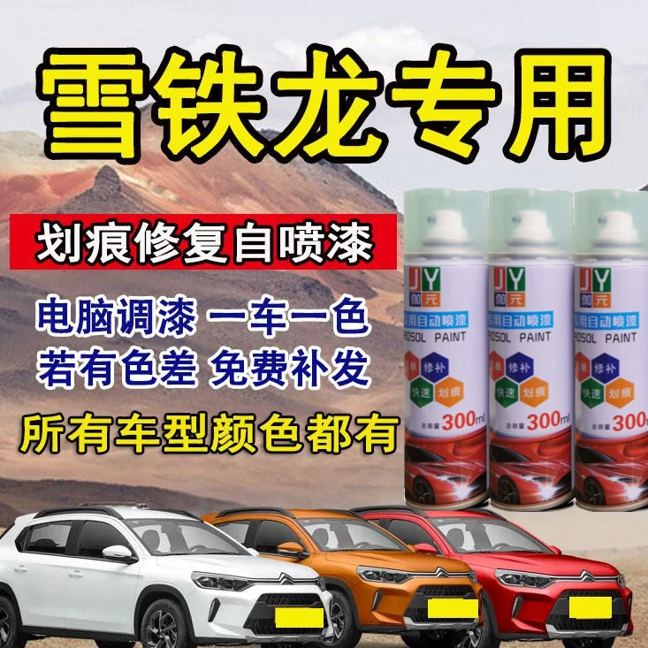 （28）雪铁龙c3-xr c4l c6爱丽舍世嘉天逸c5汽车划痕修复自喷漆