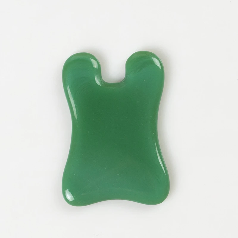 【双11狂欢活动】绿玉白玉石美容板按摩脸部眼身体家用美容院板刮脸