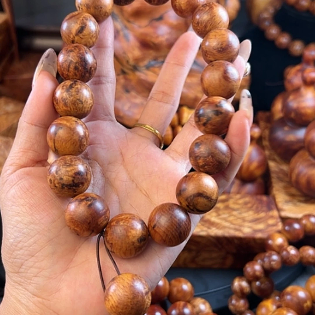 【闪购商品】松木（琥珀木）手串/手链有瑕疵