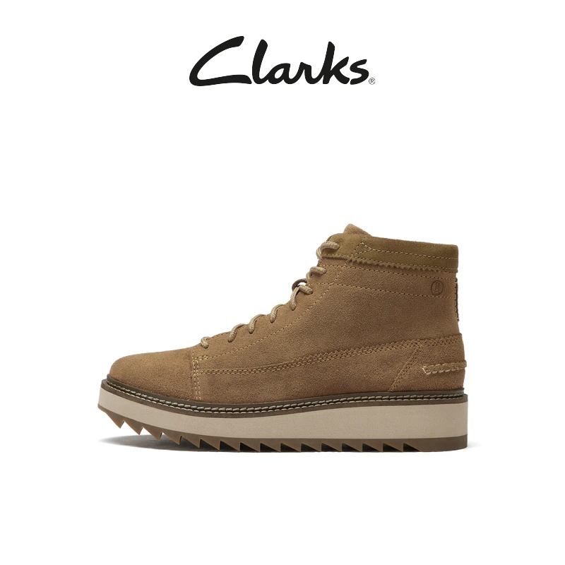 Clarks其乐匠心系列中帮男鞋复古潮流时尚前卫系带休闲户外鞋靴