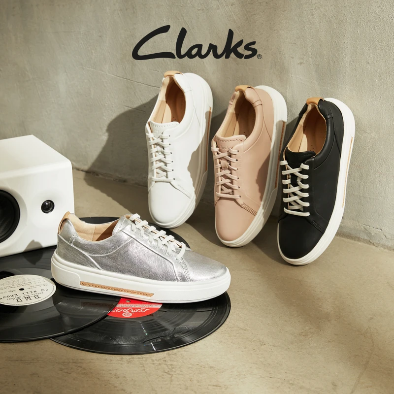 【一秒入夏】Clarks其乐轻动系列女鞋街头潮酷缓震滑板鞋低帮休闲鞋