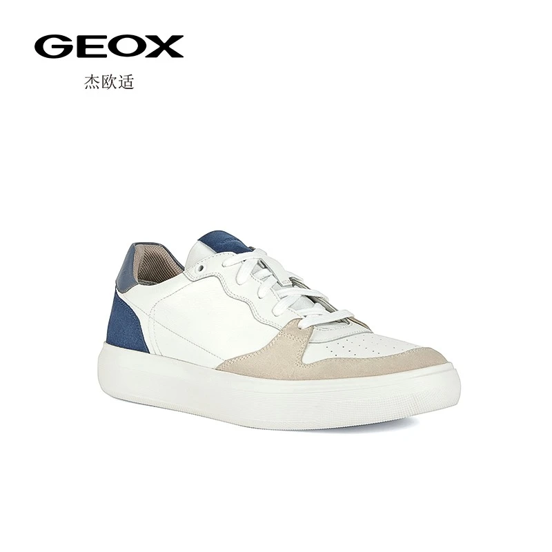 GEOX 杰欧适2023年春夏款男鞋日常舒适时尚百搭休闲板鞋U355WB