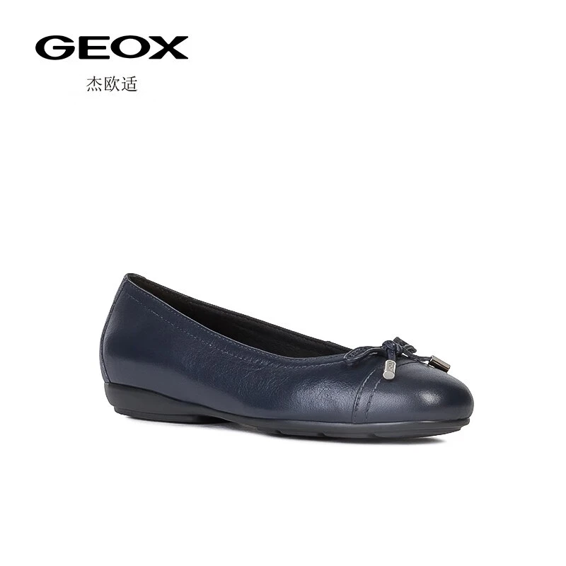 GEOX杰欧适经典款女鞋一脚蹬鞋浅口舒适通勤单鞋芭蕾舞鞋D927ND