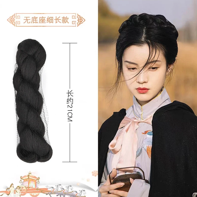 古装汉服假发一体式古风假发包盘发古装发髻垫发包唐朝发髻假发女