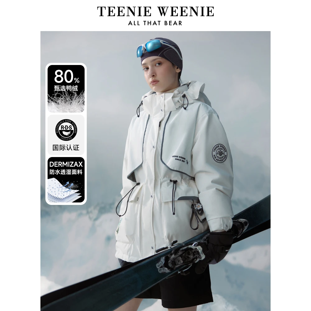 *TeenieWeenie小熊女装工装羽绒服24户外潮流保暖上衣TTJD244V02T