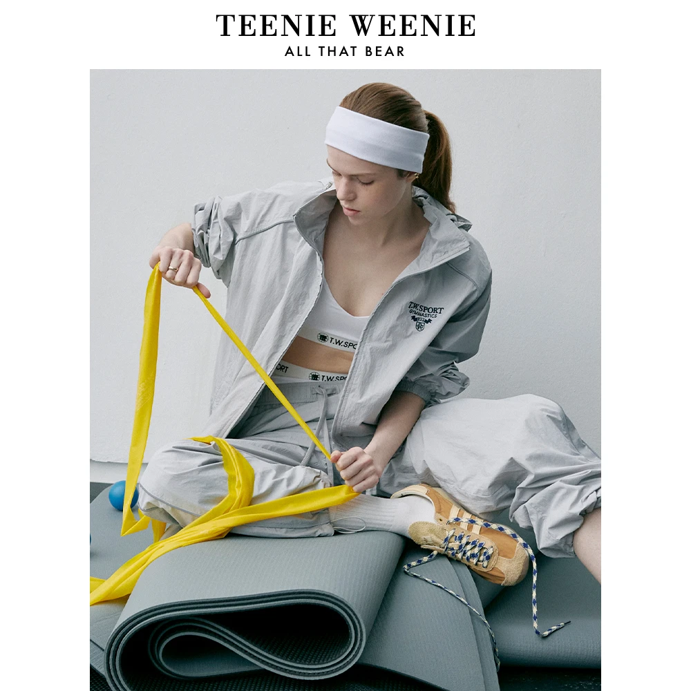 #TeenieWeenie小熊2024新款防晒服休闲户外运动外套女TTJJ246310I