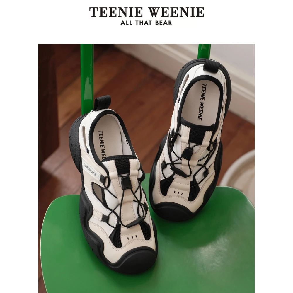 *TeenieWeenie小熊24休闲透气镂空舒适老爹鞋溯溪鞋女TTAP24F702D