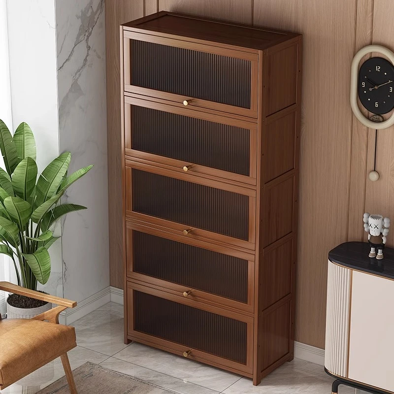 书架实木多层防尘家用桌面置物架落地网红爆款架多层放书置物架