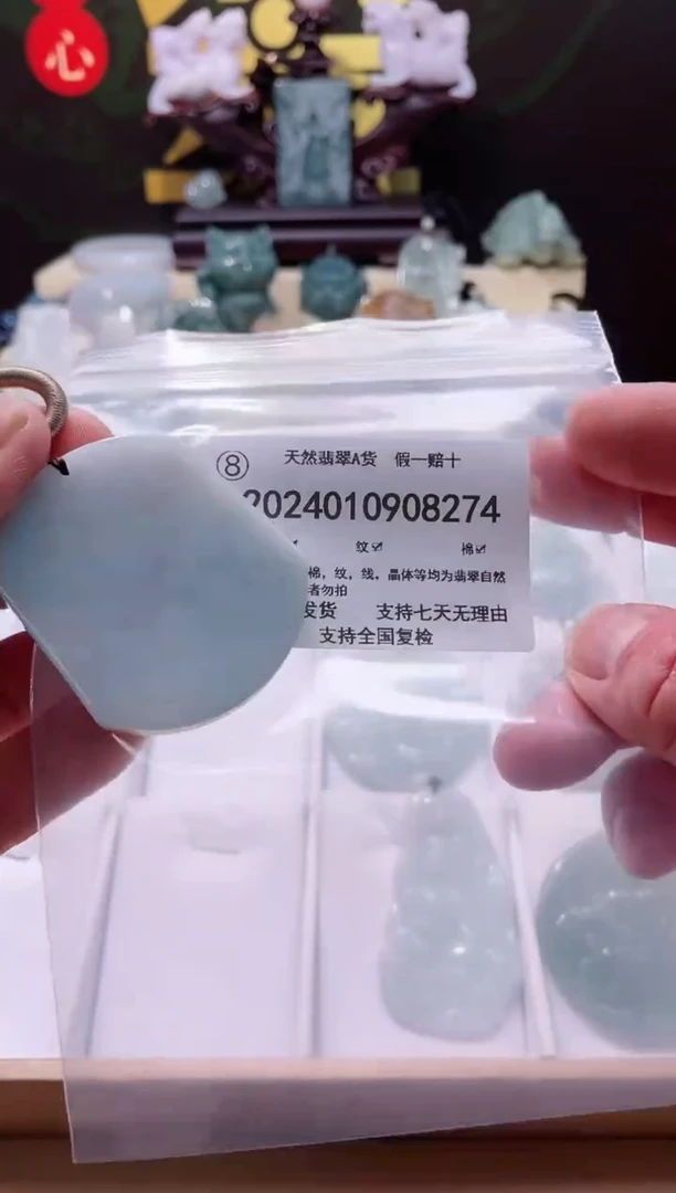 【闪购商品】翡翠颈饰未镶嵌闪购商品8号店2002400100031