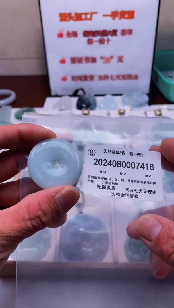 【闪购商品】翡翠颈饰未镶嵌闪购商品8号店20240800024