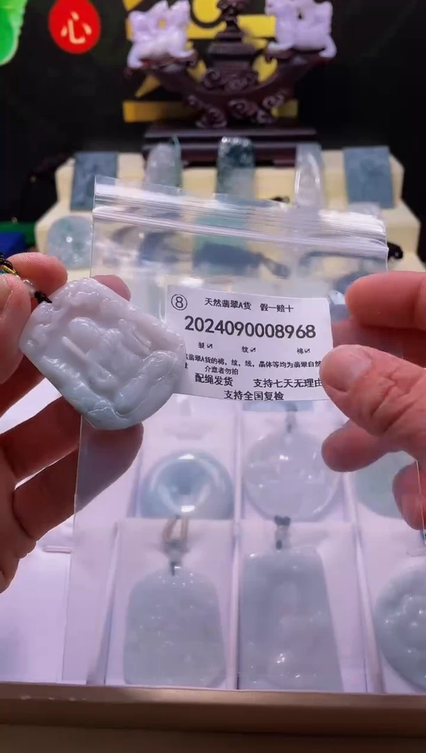 【闪购商品】翡翠颈饰未镶嵌闪购商品8号店202400900028