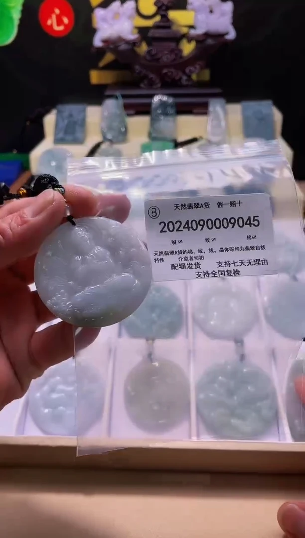 【闪购商品】翡翠颈饰未镶嵌闪购商品8号店202400900028