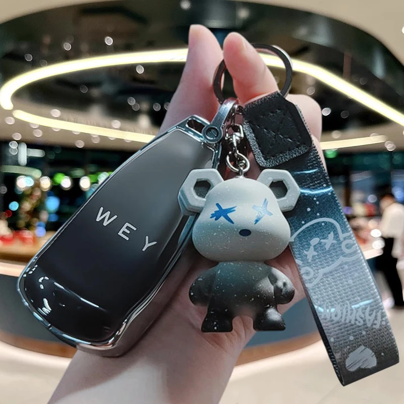 2023款魏派蓝山钥匙套23款高山新魏牌摩卡DHT-PHEV汽车专用壳扣包