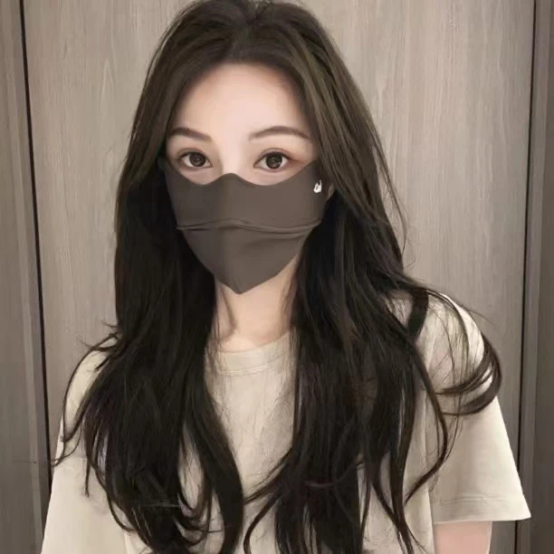 保暖厚口罩秋冬季软骨立体防风防晒面罩透气护眼角女高颜值男潮款