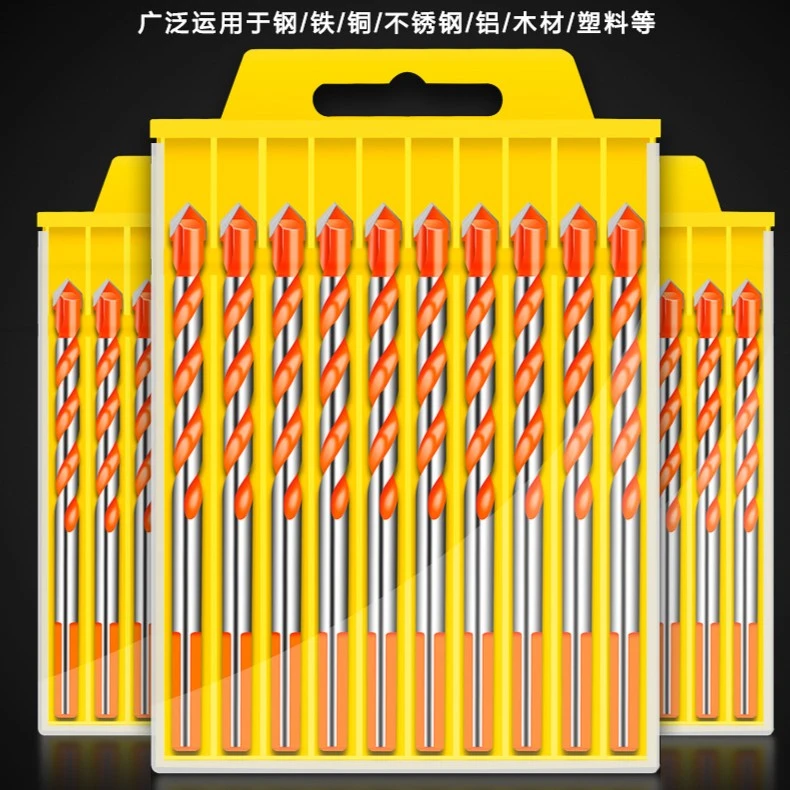 梵隆索霸王钻铁瓷砖混凝土水泥大理石多功能转头合金手电开孔钻头