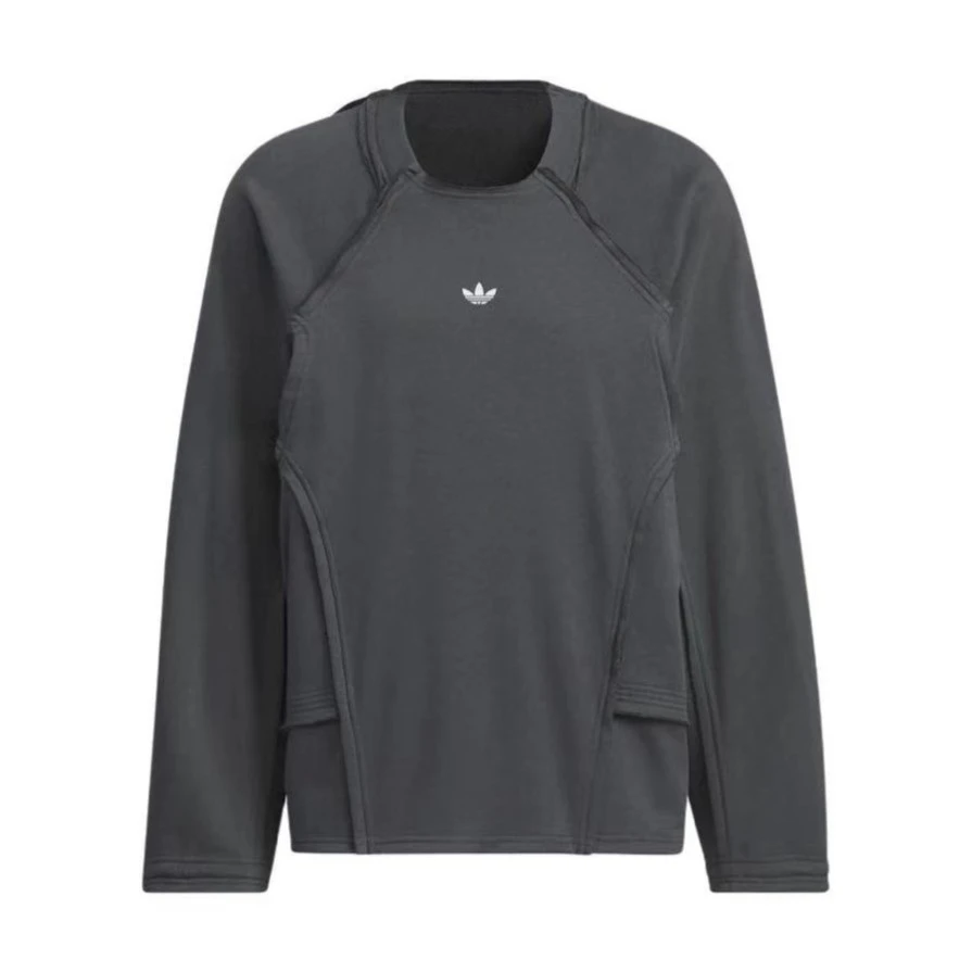 Adidas三叶草HAMCUS联名款时尚潮流休闲运动圆领套头卫衣 IS0647