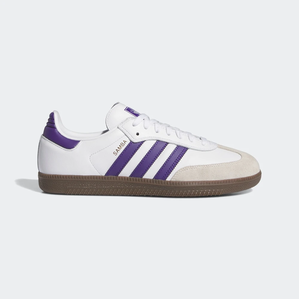 Adidas三叶草SAMBA ADV SHOES经典小白鞋德训鞋[T头鞋」IE6613