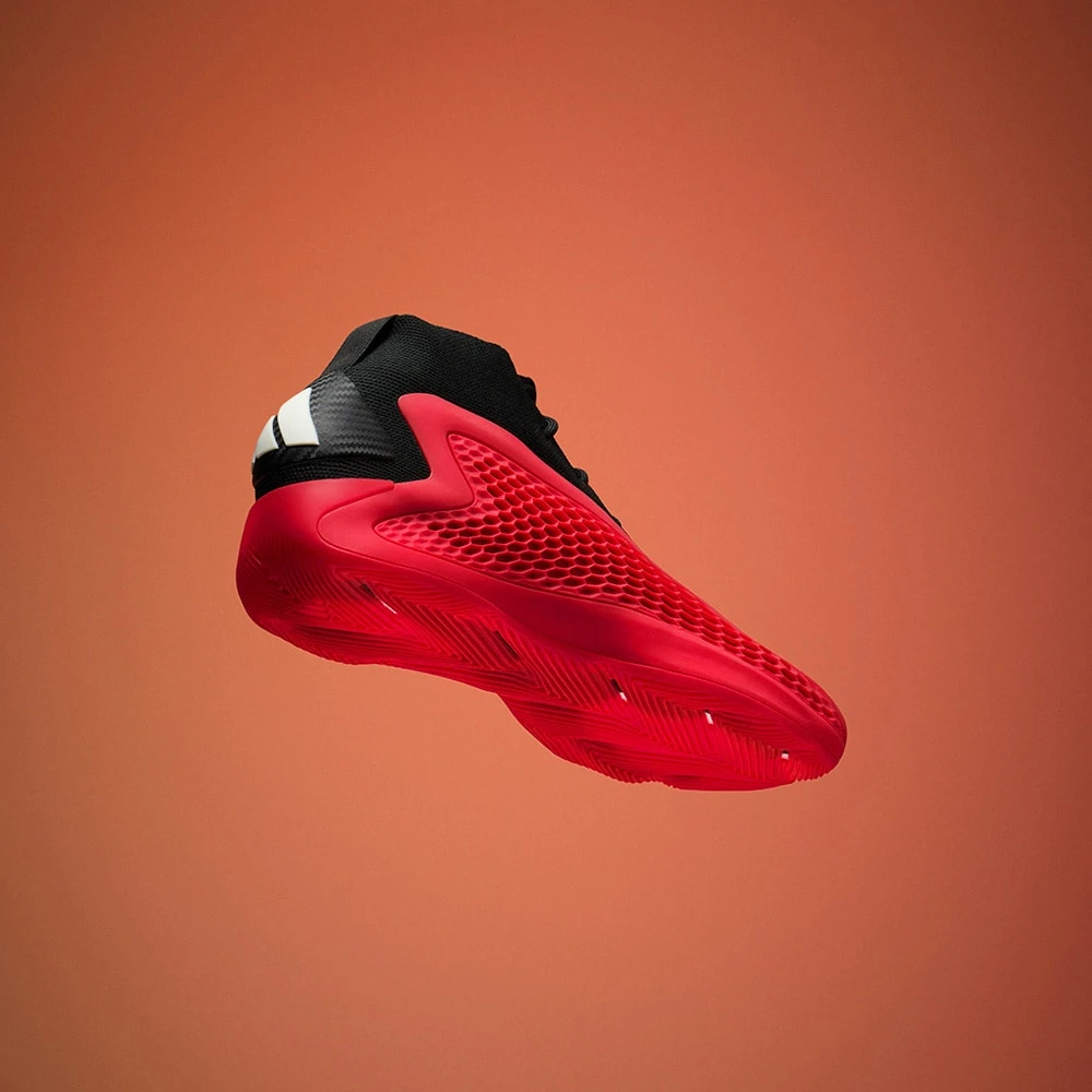 Adidas阿迪达斯爱德华兹1代签名版专业篮球鞋「耀红宝石」IG6669