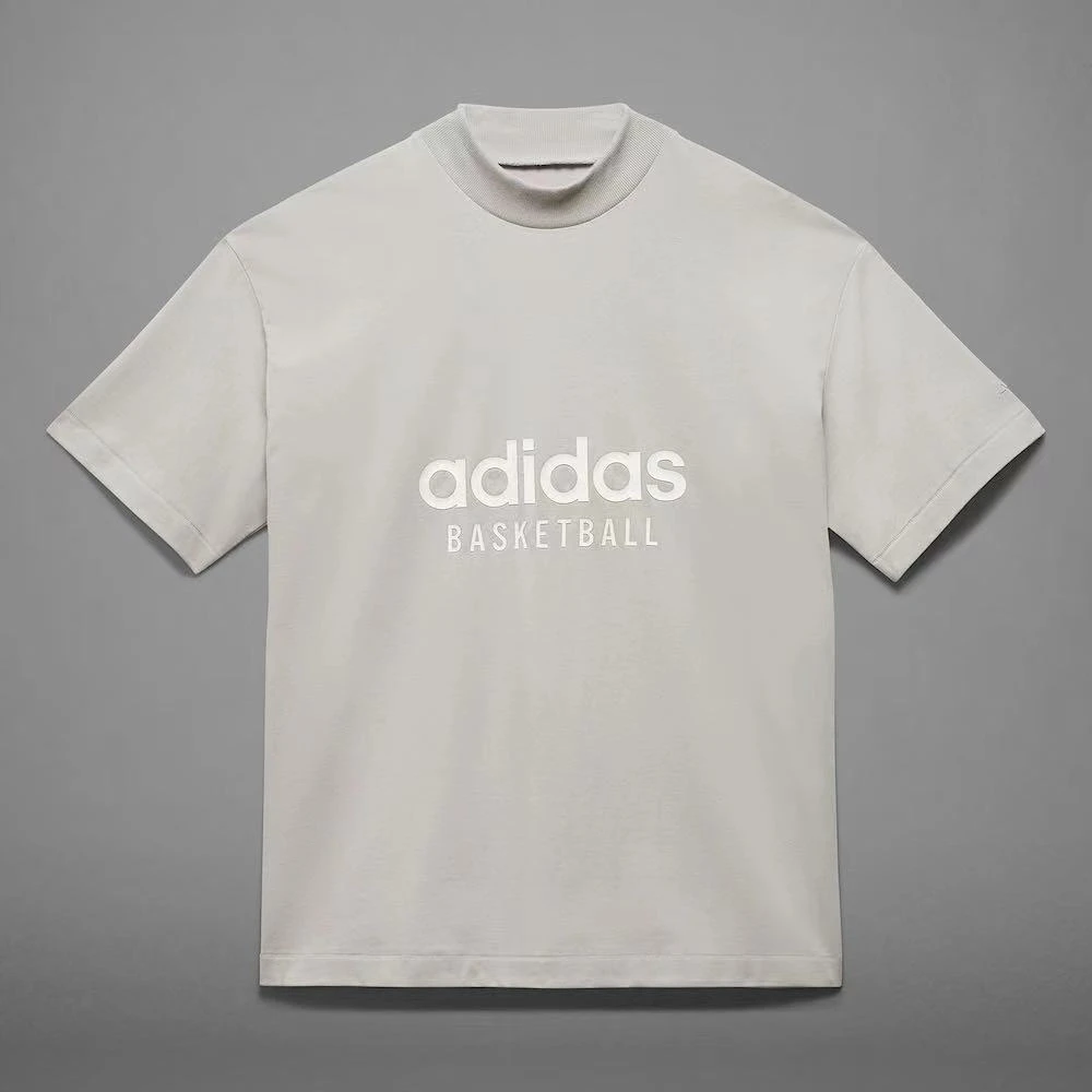 Adidas三叶草basketball2代经典时尚潮流百搭运动宽松短袖 IA3447